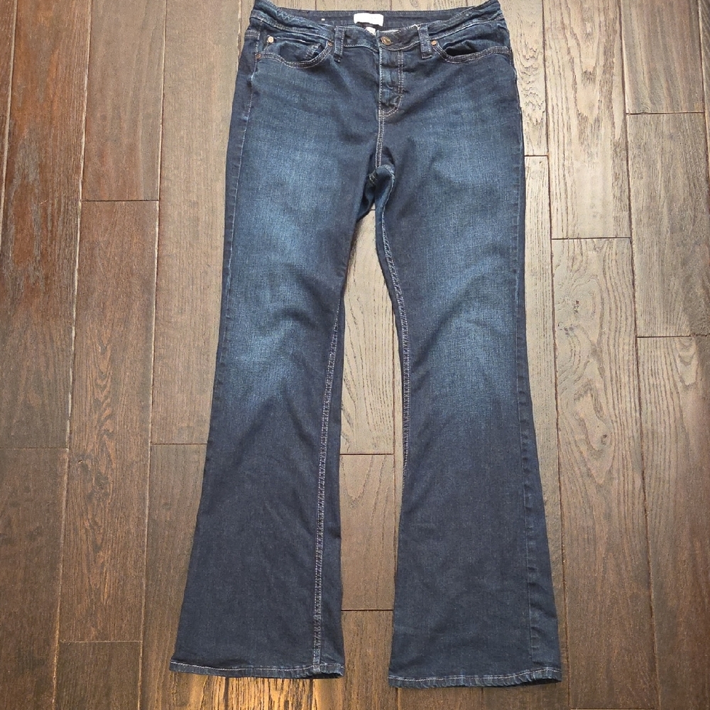 Shyanne Midnight Blue Wide Leg Jeans Size 32